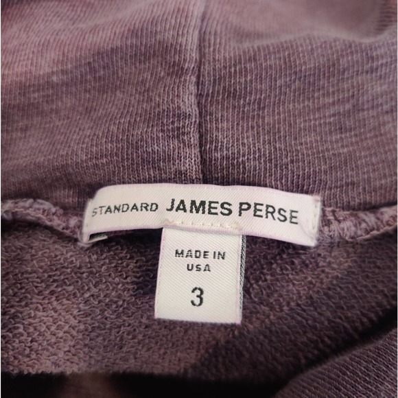 Standard James Perse Cowl Neck Tunic 3 / Large Loose Oversize - Picture 7 of 8